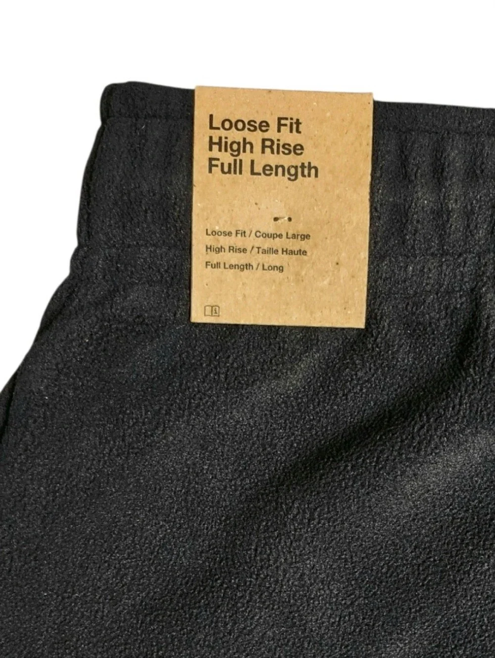 Nike Therma-FIT One Women's Loose Fleece Pants Black Large MSRP $80